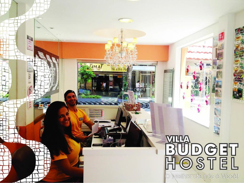 Villa Budget Hostel Copacabana Rio de Janeiro Dış mekan fotoğraf