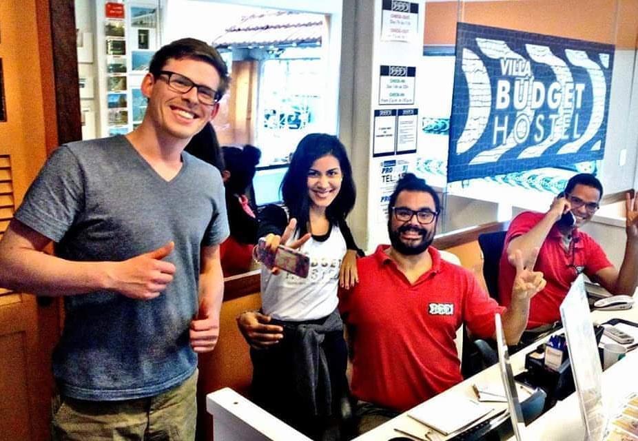 Villa Budget Hostel Copacabana Rio de Janeiro Dış mekan fotoğraf